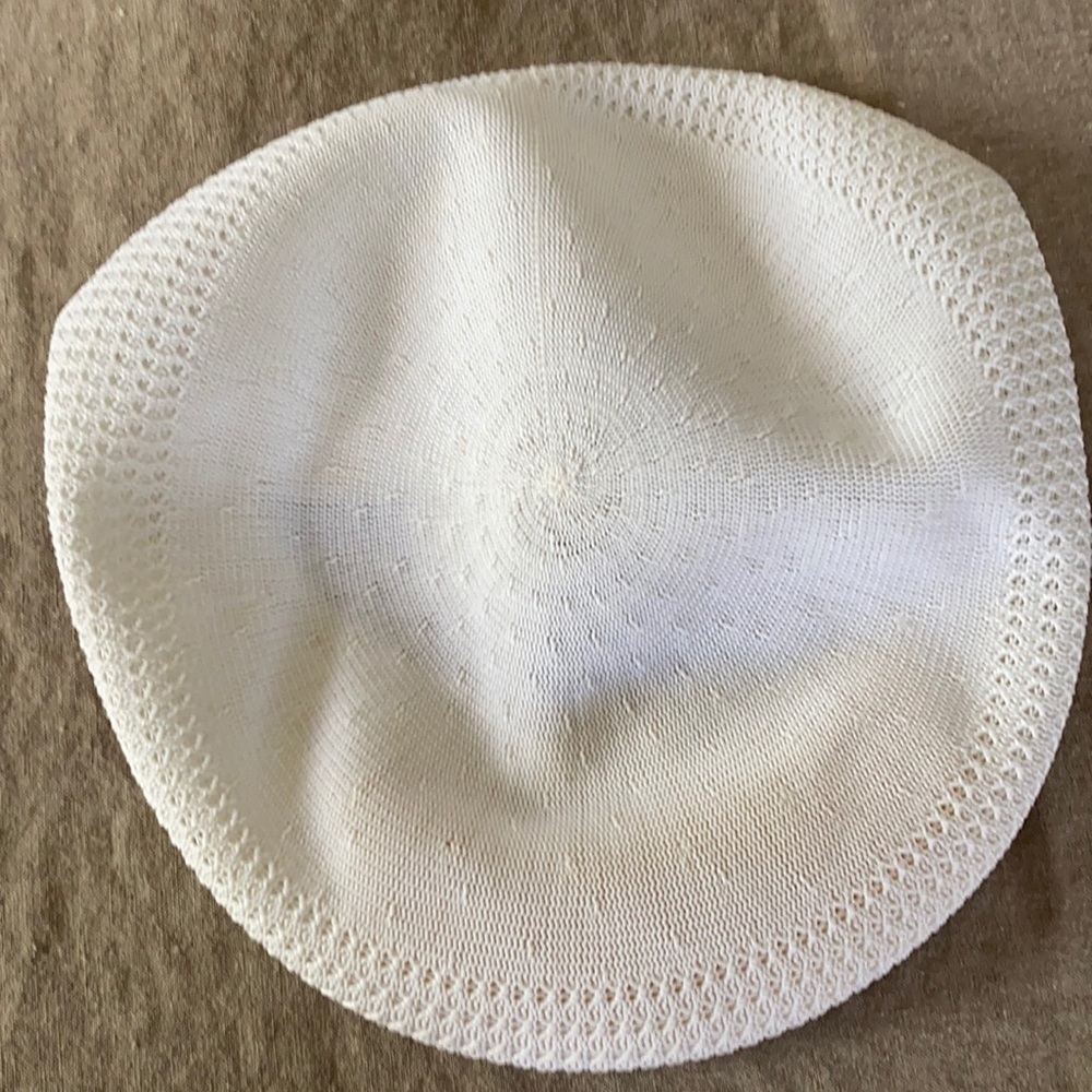 White Kangol 504 Ventair Cap